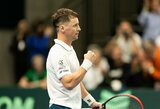 Lugane pralaimėjęs R.Berankis rizikuoja prarasti pirmosios Lietuvos raketės statusą