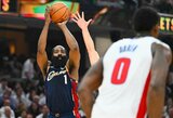 Hardeno taškai lėmė pirmąją „Cavaliers“ pergalę