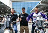Prie „Abu Dhabi Desert Challenge“ starto – du A.Gelažninko mokiniai