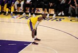 LeBronas pasinaudojo galimybe pratęsti sutartį su „Lakers“