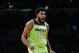 „Lakers“ namuose nepasipriešino „Timberwolves“ ekipai