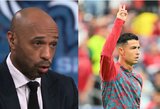 Henry smogė Ronaldo tiesiai į širdį: „Jis galvojo tik apie save“