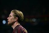 Įsiutęs K.De Bruyne po pralaimėjimo prieš prancūzus išliejo pyktį ant komandos draugų