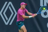 Vilius Gaubas galingai pradėjo ATP 1000 turnyro Madride kvalifikaciją