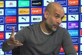 P.Guardiola pripažino grasinęs palikti „Man City“: „Pasakiau, kad jei man meluosite, tai kitą dieną manęs nerasite“