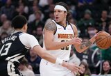 23 taškų persvarą iššvaisčiusi „Nuggets“ palaužė „Bucks“ klubą