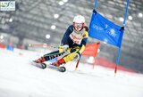 Pirmajame Lietuvos kalnų slidinėjimo taurės etape Druskininkuose kovojo daugiau nei šimtas sportininkų iš keturių šalių