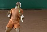 Net 4 vienetų mačus per 2 dienas laimėjęs F.Tiafoe tapo ATP 250 turnyro Hiustone nugalėtoju