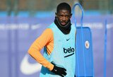 „Barcelonos“ prezidentas J.Laporta paaiškino O.Dembele situaciją