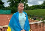 „Mus sustabdė Rusijos tankas“: iš Ukrainos bėgusi tenisininkė per klaidą atvažiavo į uždraustą zoną Padniestrėje