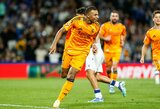C.Ancelotti po pergalės prieš „Real Sociedad“ negailėjo liaupsių K.Mbappe 
