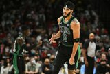 Uraganinis „Celtics“ puolimas nušlavė „Trail Blazers“ ekipą