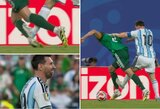 Ar Messi mače su Alžyru turėjo gauti raudoną kortelę?