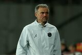 Enrique gyrė „Arsenal“: „Jie yra geriausia komanda pasaulyje be kamuolio“