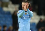 Jackas Grealishas nutraukė įvarčių badą, „Manchester City“ nugalėjo lygos autsaiderius