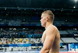 Pasaulio čempionate – dar vienas Lietuvos plaukikų estafetės finalas, K.Teterevkova paskutinėje savo rungtyje –11-a