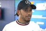 L.Hamiltonas apie biudžeto limitą galimai viršijusius „Red Bull“: „Jie vos ne kiekvieną savaitgalį atnaujindavo bolidą“