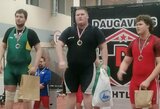 Iš tarptautinio turnyro Panevėžio sunkiaatlečiai parvežė sidabrą ir bronzą
