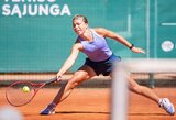 Daugiausiai WTA taškų per karjerą surinkusi K.Bubelytė Latvijoje nepateko į ketvirtfinalį