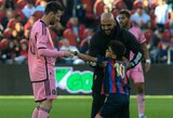 „Čia labai rimta problema, leiskite man padėti Messi“: argentiniečio apsauginiui MLS rungtynėse nebeleista būti aikštėje