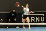 Apmaudu: 2 kartus per tašką nuo karjeros rekordo buvusi Mikulskytė su porininke nepateko į finalą