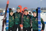 Lietuvos biatlono vyrų estafetės komanda – tarp aštuonių pajėgiausių pasaulyje