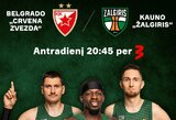 „Žalgiris“ prieš „Crvena Zvezda“: ką verta žinoti prieš antradienio vakaro akistatą?
