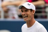 „US Open“ turnyre – istorinės A.Murray‘aus ir S.Wawrinkos pergalės, nė valandos neužtrukęs C.Alcarazas ir paskutinis J.Isnerio karjeros startas