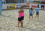 Paplūdimio tinklininkai P.Stankevičius ir A.Knašas sėkmingai įveikė turnyro Madride kvalifikaciją