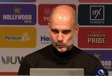 P.Guardiola ruošiasi pokalbiui su O.Zinčenka apie prastą geopolitinę situaciją