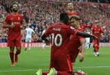 Rungtynėse dominavęs „Liverpool“ klubas užtikrintai nugalėjo „Burnley“ futbolininkus