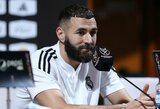 K.Benzema prieš Ispanijos Supertaurės finalą atsisakė kalbėti apie sudėtingą pasitraukimą iš Pasaulio taurės