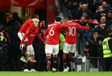 Pirmąjį rungtynių įvartį praleidęs „Man Utd“ nugalėjo „West Ham” ir žengė į kitą FA taurės etapą 