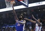 „76ers“ sunkioje ir stiprių individualių akistatų kovoje palaužė „Thunder“ 