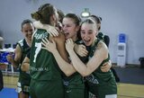Slovėnes palaužusios dvidešimtmetės prasibrovė į ketvirtfinalį