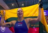 Geriausios metų Europos plaukikės rinkimuose Meilutytė pateko į trejetuką