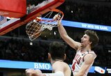 Matas Buzelis suspindo dvigubu dubliu ir blokuotais metimais