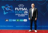 Dentinho lieka prie Lietuvos futsal rinktinės vairo