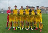 Lietuvos U-17 futbolo rinktinė nusileido kazachams