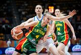 Lietuvos moterų rinktinė pralaimėjo italėms