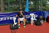 M.Vasiliauskas su partneriu atsisakė žaisti ITF turnyro ketvirtfinalyje