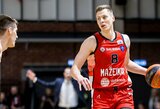 Mažeikių klubo kapitonas D.Sabeckis šiame sezone neberungtyniaus