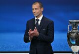 UEFA prezidentas apie „Man City“ finansinius nusižengimus: „Žinau, kad mes buvome teisūs“