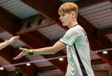 Lietuvos jaunimo badmintono rinktinė nugalėjo Italiją ir Liuksemburgą
