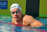 E.Grigaitis plaukimo varžybose Nyderlanduose – penktas