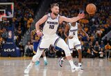 Smūgį sugėręs D.Sabonis ir „Kings“ išplėšė lemiamas serijos rungtynes