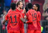 H.Kane'as pelnė dublį, o „Bayern“ iškovojo triuškinamą pergalę