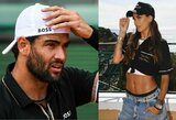 Teniso fanų užsipulta M.Berrettini mergina neatlaikė: „Ar vyras būtų apkaltintas, jei jo merginai nesisektų?“