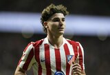 Julianas Alvarezas neįtrauktas į „Atletico“ sudėtį Čempionų lygos rungtynėms su „Liverpool“
