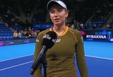 „Noriu atsiprašyti“: Rybakina atsisakė žaisti Tokijuje iš karto, kai užsitikrino vietą „WTA Finals“ turnyre